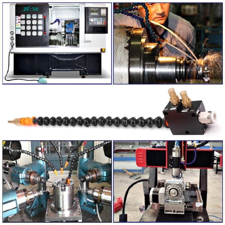 Mist Coolant Lubrication Sprays System for Air Pipe Lathe Milling Drill Liquid That Requires Output Milling Drill