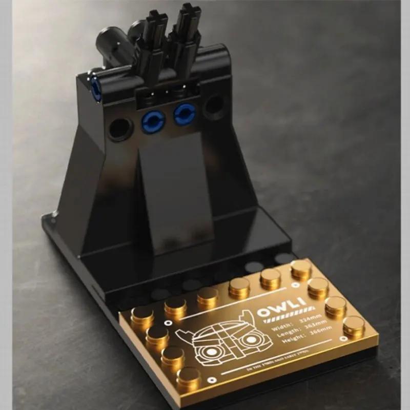 Owl Punk Elements Mechanical Puzzle Assembly Model