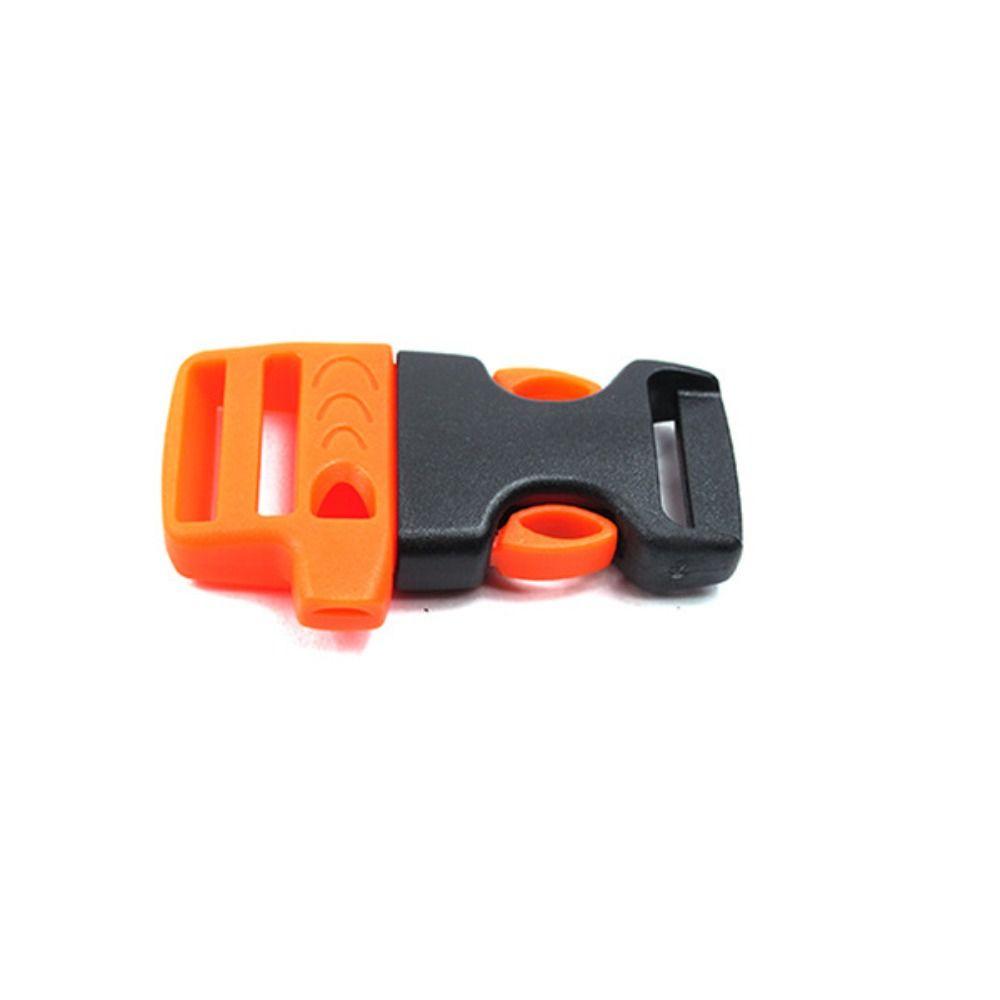 

Luggage Survival Tools Strap Buckles Emergency Buckles Whistle Buckles Quick Release Buckles orange