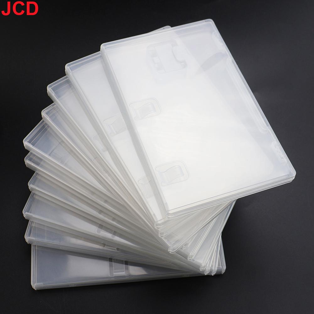 JCD Game Card Storage Case Box Transparant Cartridge Holder Shell Voor Switch Box Opslag Shell Boek Houder Voor Gestoken Deksel