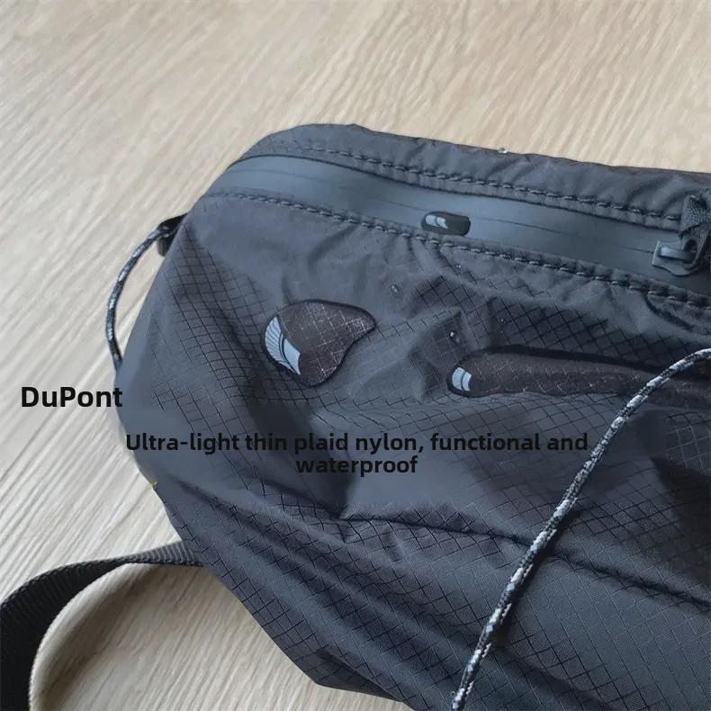 Ultradünne 3m Reflektierende Wasserdichte DuPont Nylon Karomuster Hüft- und Brusttasche