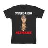 System Of A Down Toxicity Vintage Album T-Shirt Nu Metal Rock Band Black Unisex Oversized Casual T-shirt