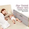 Anti-fall Guard Gate Babies Kids Safety Bed Guard Soft Foam Baby Bed Fence Home Use Foldable Portable Bed Rail