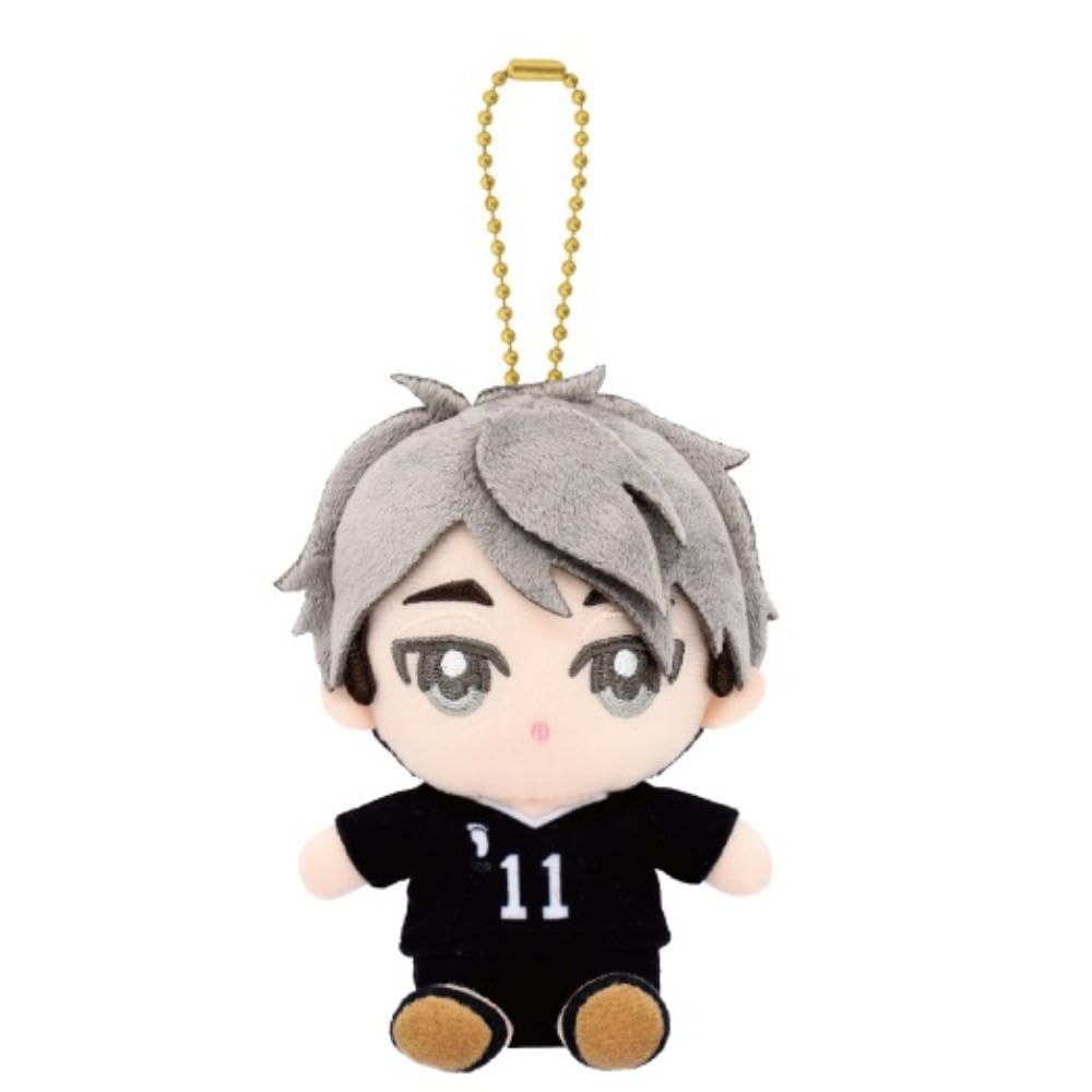 Miya Osamu Chibi Plush Sitting Mascot Haikyu!!