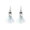 1 Pairs Vintage Skull Skeleton Dangle Earrings Exaggerated Horror Goth Punk Long Women Earrings Party