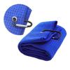 40*60CM Cotton High Water Absorption Microfiber Cleaning Towels Golf Towel with Carabiner Hook Cleans Clubs Golf Training Aids