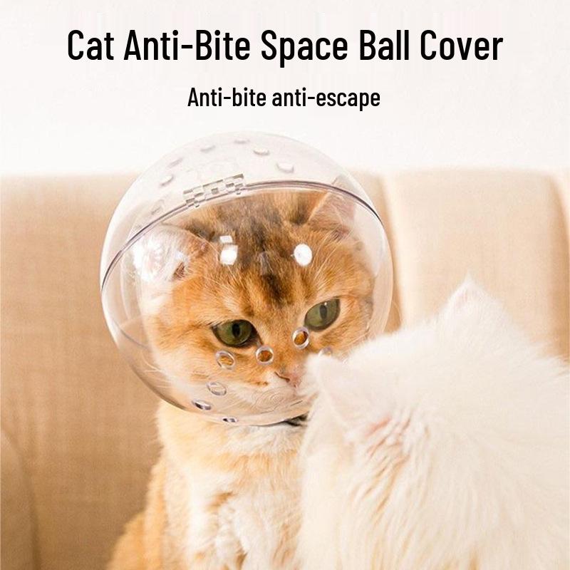 Cat & Small Dog Anti-Bite and Anti-Lick Head Cover