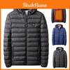 Usb Electric Heated Coat Jacket For Men With Soft And Comfortable Thermal Warmth