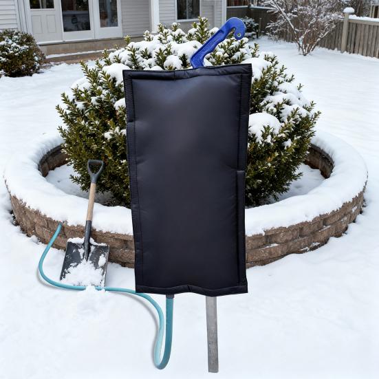 Faucet Insulation Cover Freeze Protection Waterproof Insulated Spigot Cover Winter Faucet Protector for Garden Lawn Faucets Yard Hydrant