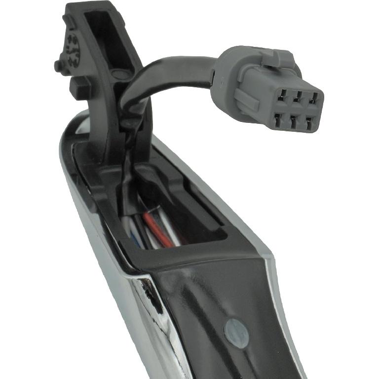 82651-D3710 Vordere linke Türgriff für 2016-2021 Hyundai Tucson 82651D3710 Äußerer Türgriff mit Smart-Key (Silber) - Chrom