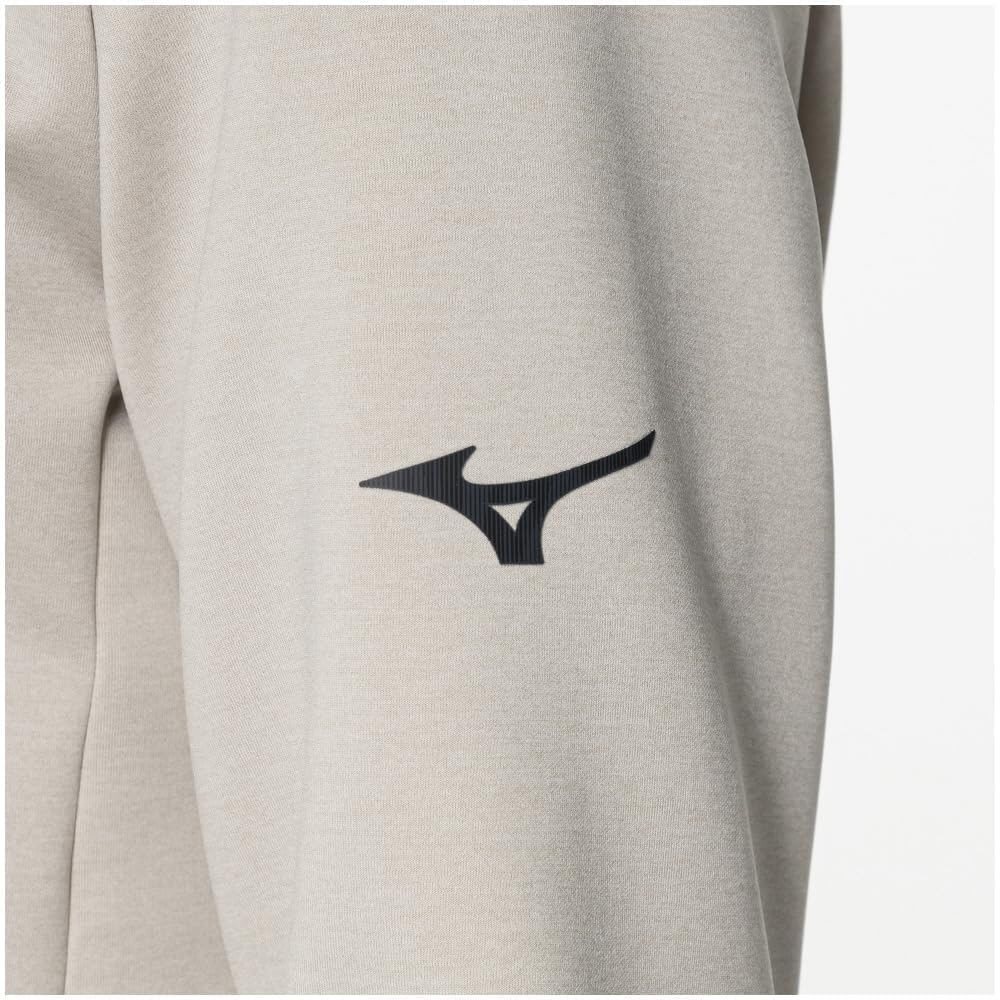 Training Wear Stretch Sweat Crew Neck Jersey Easy to Move 32MCA052 Cloud Beige Heather [Mizuno]