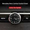Central Control Clock Watch For Mercedes-Benz C E-class GLB GLC E300L GLC300 C260L Interior Supplies Decoration Car Accessories