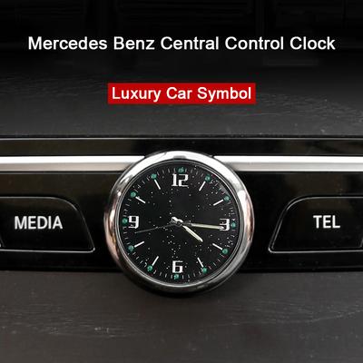 Central Control Clock Watch For Mercedes-Benz C E-class GLB GLC E300L GLC300 C260L Interior Supplies Decoration Car Accessories