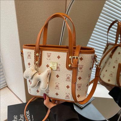 Nova Bolsa Balde Portátil Feminina Versátil Moda Grande Capacidade Ombro Mensageiro