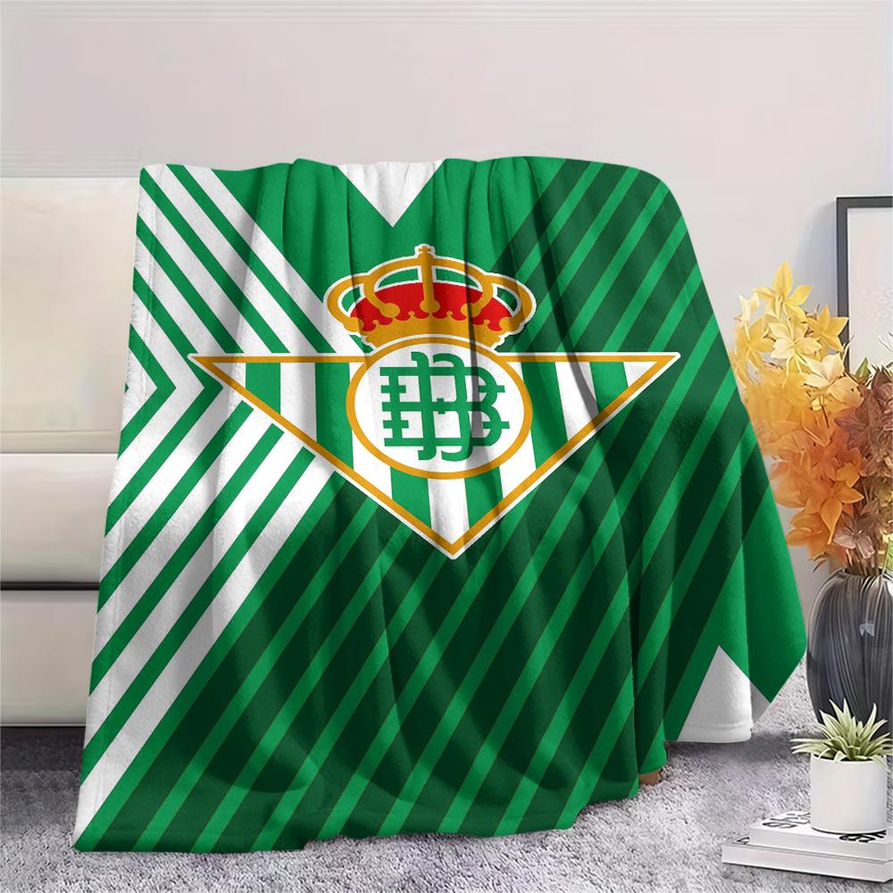 1 Stuks Deportivo Print Flanellen Deken, Hoge Kwaliteit Comfortabel voor Alle Seizoenen, Woondecoratie, Warmte en Comfort, Perfect voor Kerstcadeaus