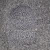 VERSACE CLASSIC V2 Long Sleeve V Neck Sweater M Gray Knit Women Used