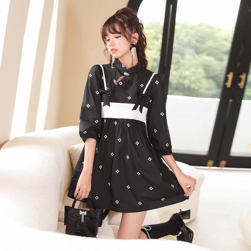 

JK&JS Chinese Style A-Line Dress M