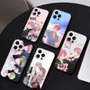 D-Tamon's B-Side Phone Case For iPhone 17 16 15 14 13 12 Max Plus Silicone Black Cover
