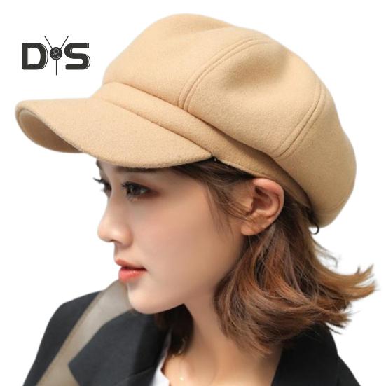 

Женский берет с короткими полями, плюшевый ретро-купол, однотонный головной убор, легкая восьмиугольная кепка в английском стиле, кепка с козырьком для шопинга, путешествий, свиданий хаки