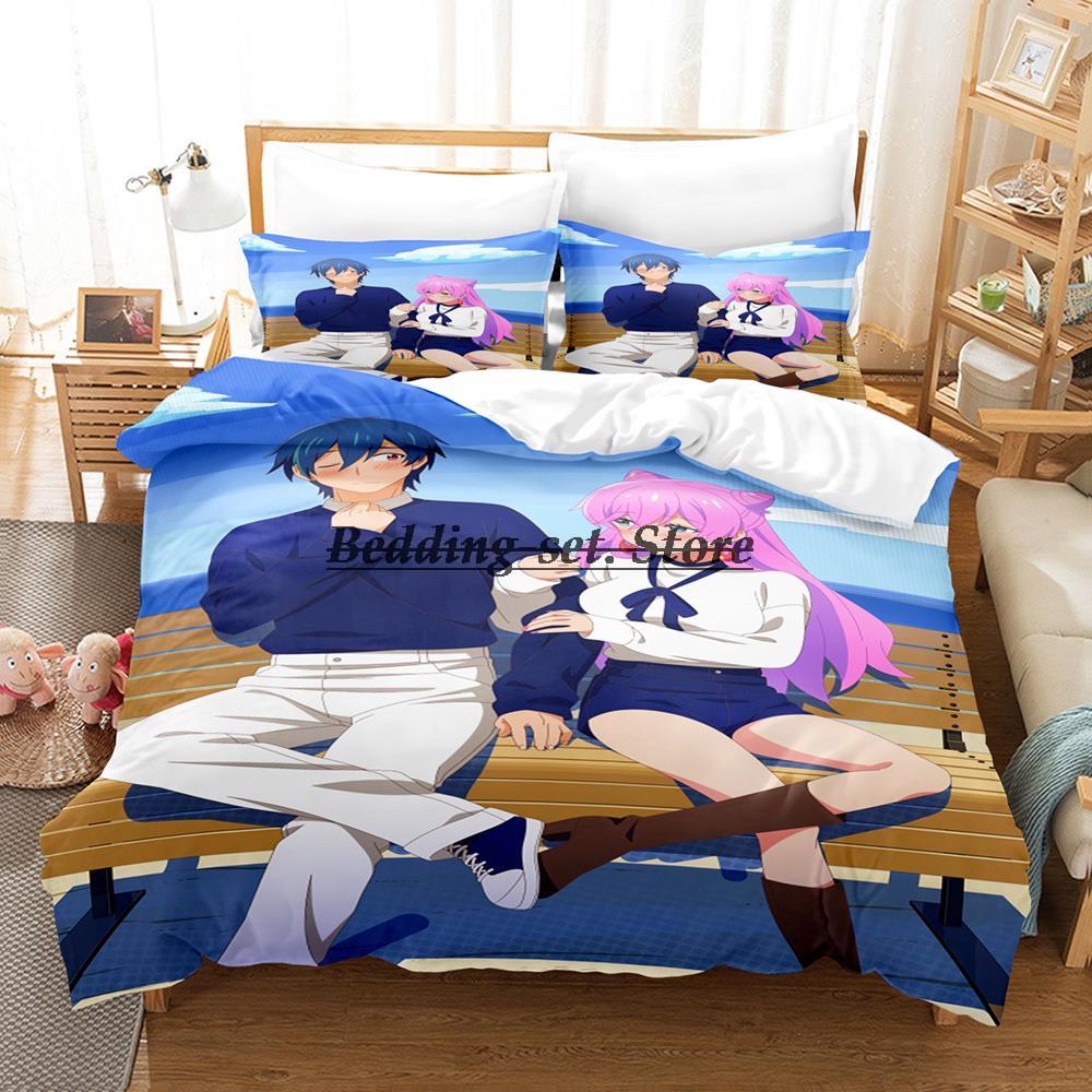 Than A Married Couple Bedding Set Single Twin Full Queen King Size Bed Set Aldult Kid Bedroom Duvetcover Set Anime Bed Sheet Set