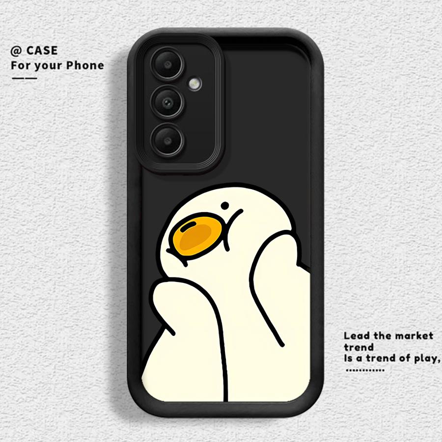 

Case for Samsung Galaxy A71 A72 A34 A23 A35 A36 A15 A16 A12 A13 A56 A53 A54 A51 A73 A26 A32 Phone Cover Cute Thumbs Up Duck Galaxy A56 5G