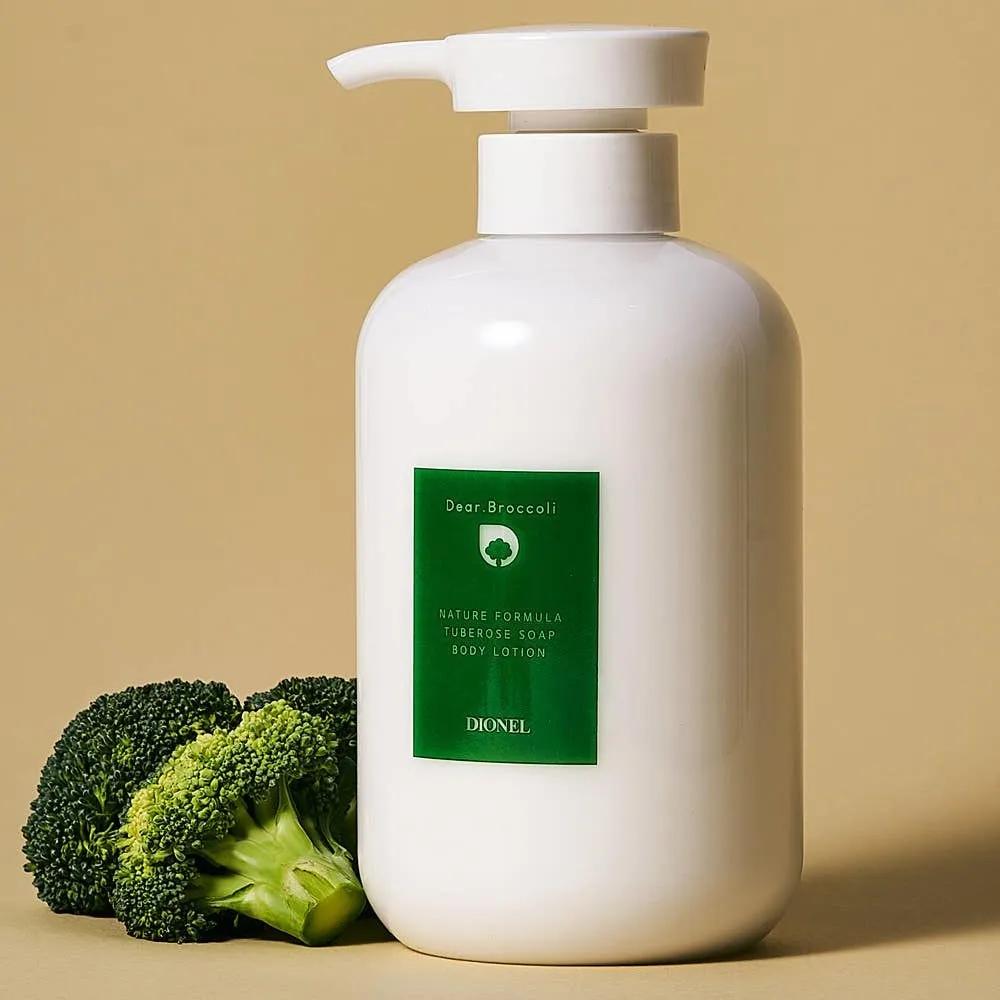 DIONEL Dear Broccoli Hochfeuchtigkeits Körperlotion Tuberose Seife 500ml