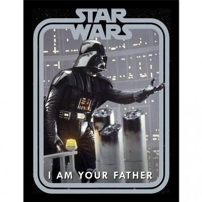 I Am Your Father Darth Vader Framed Poster