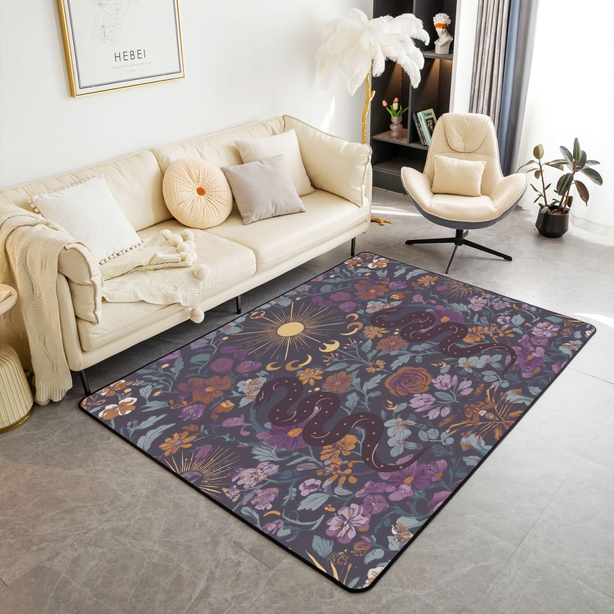 

Erosebridal Teens Dirt Bike Area Rug 3x5 for Living Room, Motocross Rider Indoor Floor Mat for Kids Boys Adult Men, Motorbike Extreme Sport 160cm x 200cm