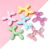 5Pcs Acrylic Pendant Plated Colored Cute Bubble Dog Pendant For DIY Men Women Earrings Necklace Jewelry Accessories Wholesale