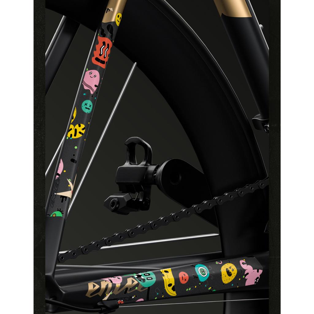 Front Fork Decals Bicycles Frame Protector AntiScratch Bicycles Protections Film Removable Sticker Bike Stickers