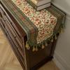 American Style Cabinet Cover Vintage Table Runner Home Decor Tea Table Cover Cloth  Living Room