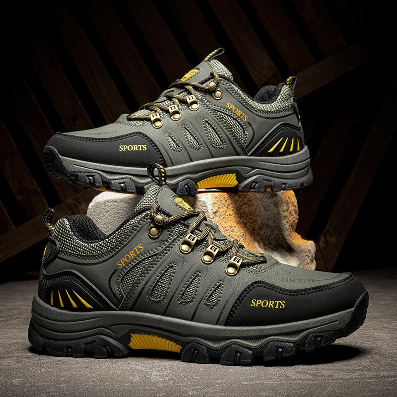 Outdoor travel mountaineering platform shoes men's breathable casual spring and autumn travel shoes wear-resistant non-slip off-road shoes men's shoes