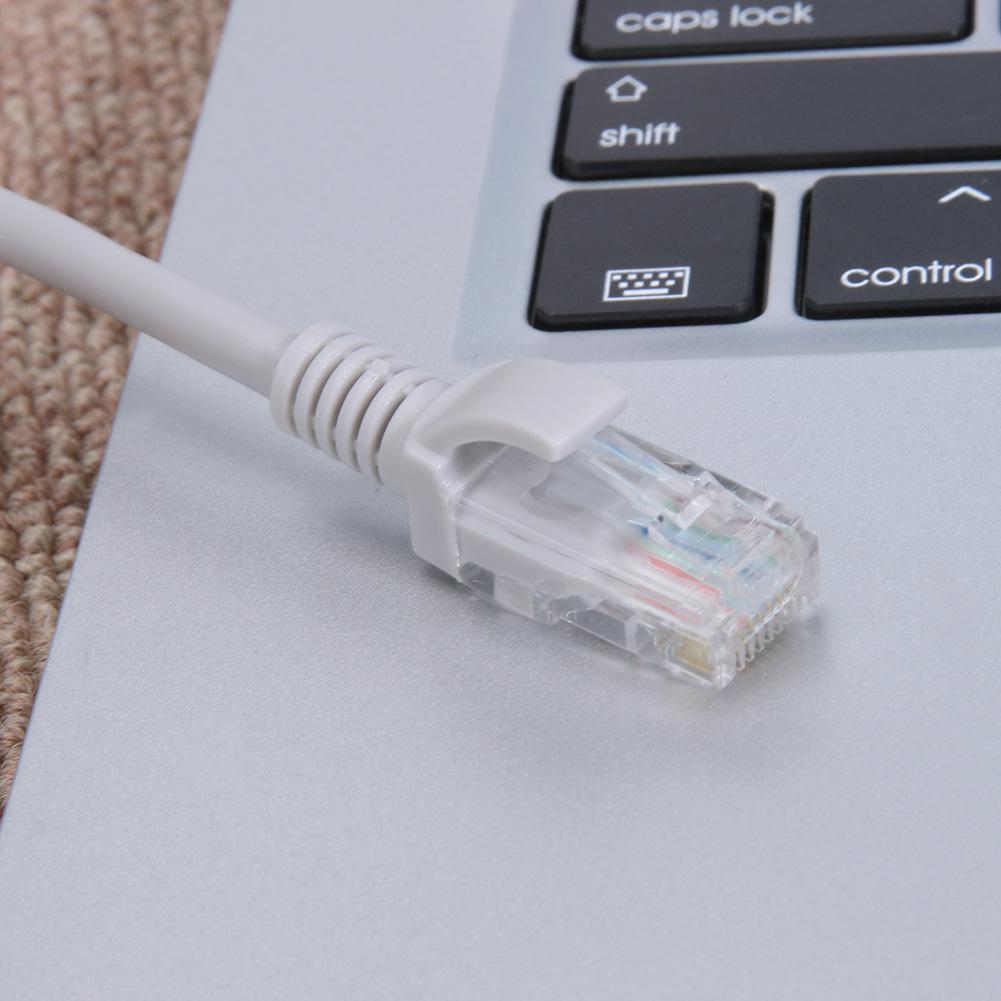 1-30m Router Computer Ethernet Cable High Speed LAN Cord with RJ-45 Connector Internet Network Patch Cord for PC Router Computer
