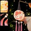 Handheld Lanterns for Traditional Chinese Celebration Waterproof Moon Festival Light with Soft Lighting Home Decoration