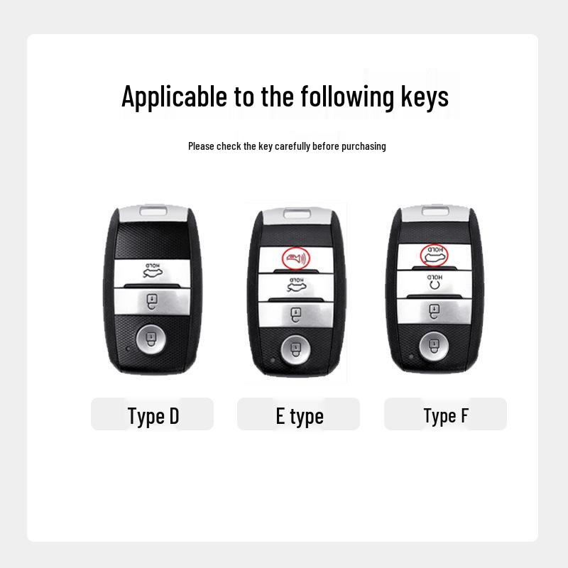 Kia Huanchi KX3/K4/KX5/KX7 2023 Intelligente Metall-Autoschlüsselhülle