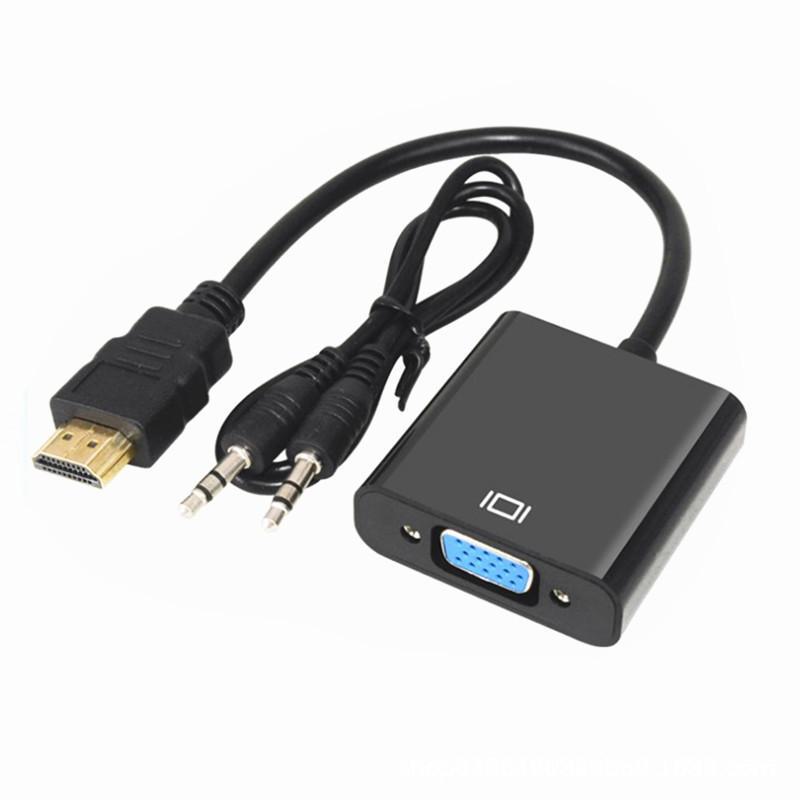 Yushuo HDMI To VGA Converter Cable for Laptops, TVs, and Projectors
