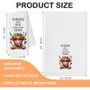 Funny Highland Cow Kitchen Towels Decor Gifts for Women, Farmhouse CuteHighland Cow Dish Tea Hand Towels for Kitchen Decor, 16x24 Inch