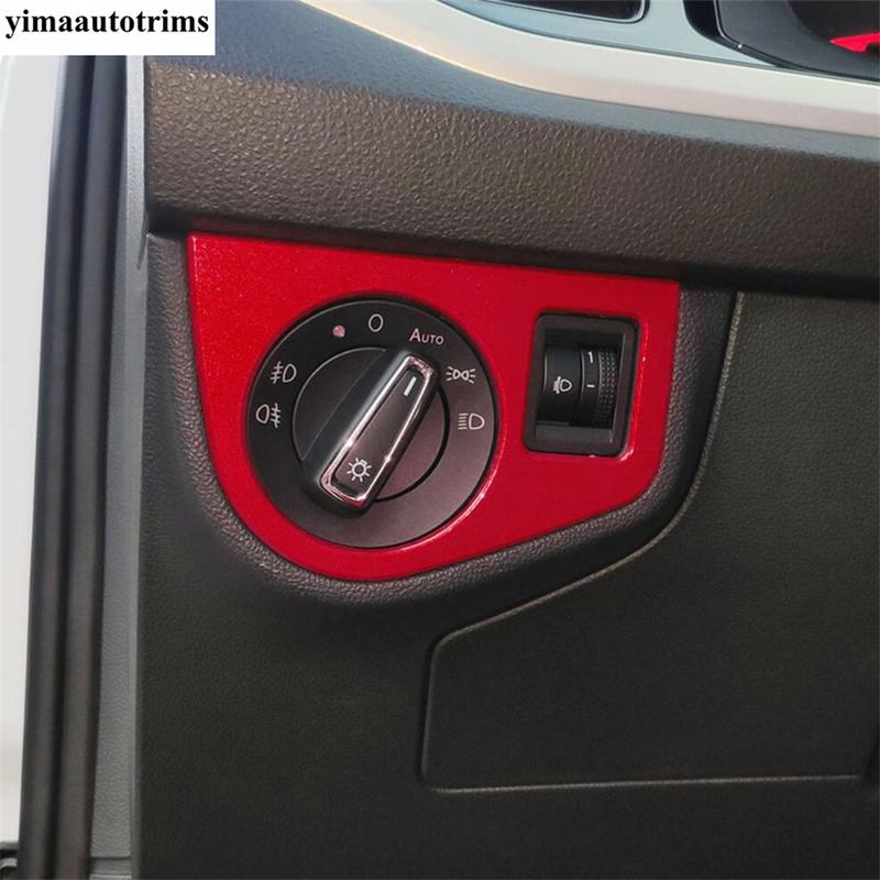 Rám dekorativního tlačítka spínače světla ABS / Nerezová ocel Interiérové doplňky Pro VW Volkswagen Polo -