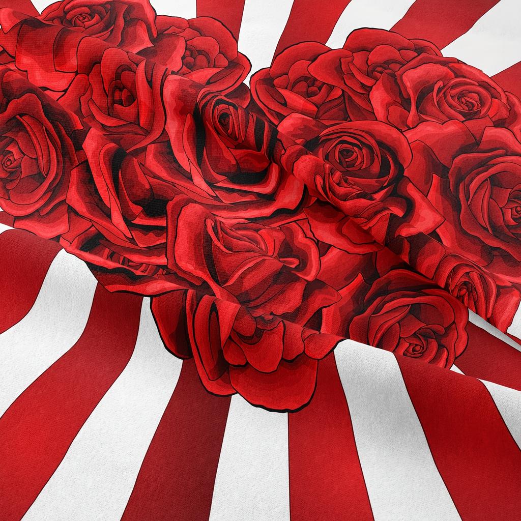 Romantic Red Love Heart Duvet Cover Set Soft Comfortable Polyester Bedding With Digital Print All-Season Machine Washable