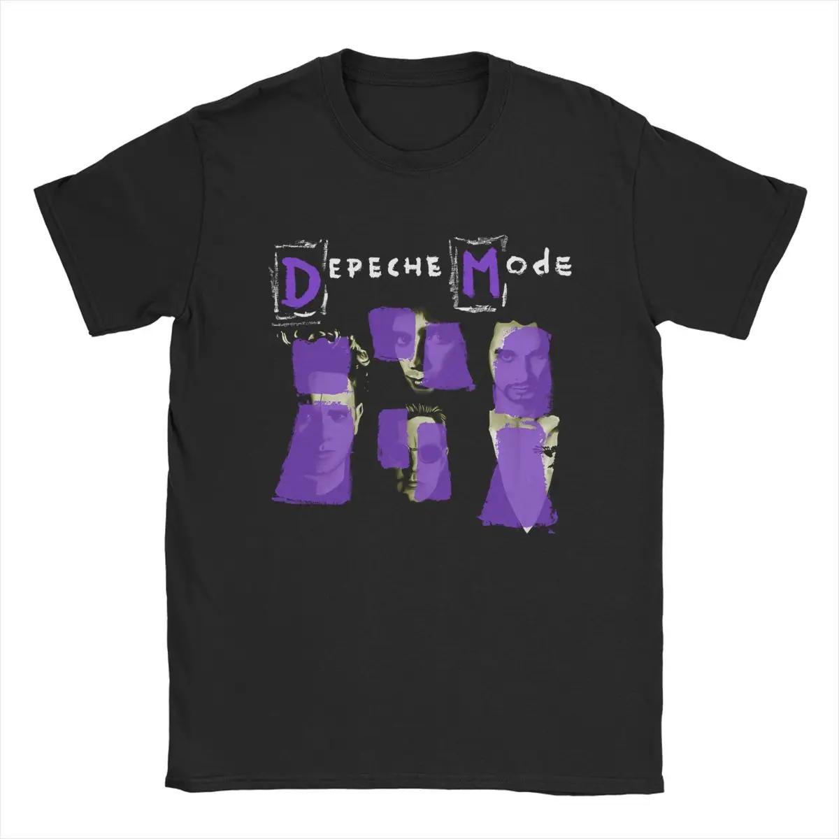Comfortable season Depeches Cool Modes Heren T-shirts Mode T-shirt Korte Mouw O-hals T-shirts 100% Katoen Cadeau-idee Kleding S zwart