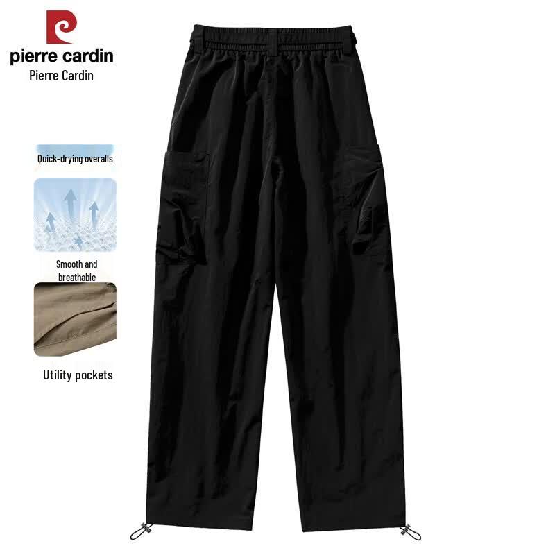 Pierre Cardin Men s Ice-Feel Straight-Leg Cargo Pants M