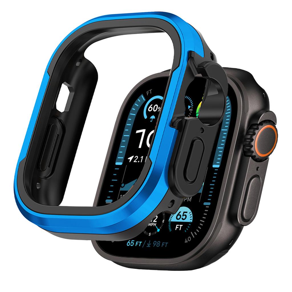 Metal Case For Apple Watch Ultra 3 49mm Accessories Protector TPU Bumper Tempered for iWatch Series11 10 9 8 7 6 Se 46mm 45mm 41mm 44mm 40mm Cover