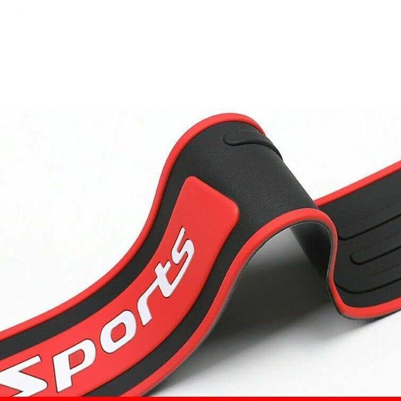 Rear Bumper Protector Rubber Anti-Scratch Trunk Guard Car Door Sill Accessories For KIA Telluride K5 Sportage Sorento 2017