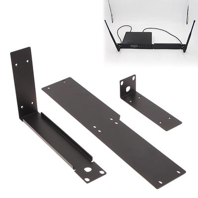 Rackmount Rack Metal Frame For Wireless Microphone System Wireless Receiver For Qlxd Qlxd4 Ulxd Ulxd4 Slxd