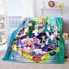 Japanese anime cute cartoon theme Sailor Moon Tsukino Usagi blanket suitable for home beds, sofa covers, office nap, outdoor warm blankets O8