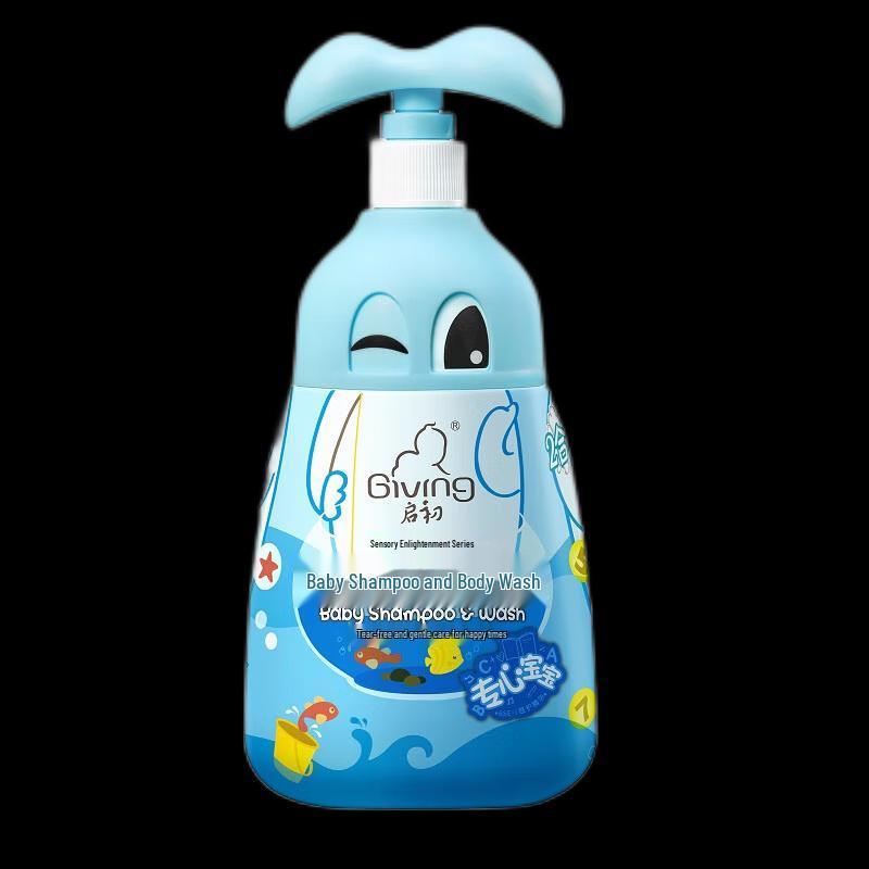 Qichu GIVING Baby Shampoo & Shower Gel Family Pack