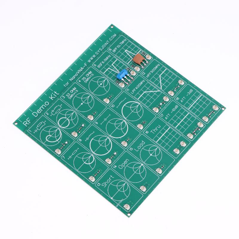 Rf Test Board, 18 Functional Modules Rf Demo Kit Nanovna Test Filters Vector Network Analyzer Board Attenuator