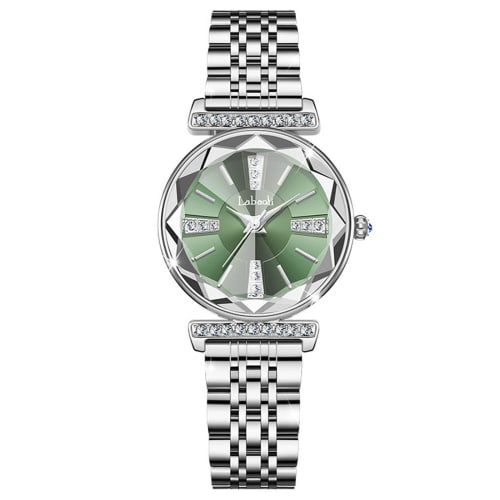 RORIOS Women's Quartz Watch, Cute, Sparkly, Waterproof, Analog, Perfect for Commuting, Stylish, Simple, Casual, Christmas, Birthday Gift, Green