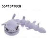 16 Styles Pokemon Plush Wartortle Charmander Manectric Lycanroc Greninja Steelix Lugia Shiny Zeraora Crocalor Stuffed Toys Gifts