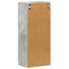 Bathroom Wall Cabinet TULUM Concrete Grey 37 x 24.5 x 86 cm